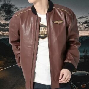 Harley Davidson Genuine Blouson Leather Riding Moto Jacket 120th Collection